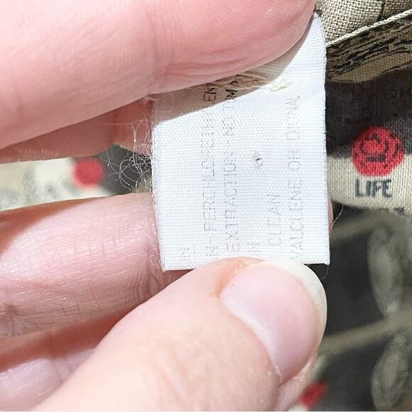 Iceberg Vintage Button Front Short Sleeve Shirt Men’s size M Soup Can Print - Picture 9 of 10